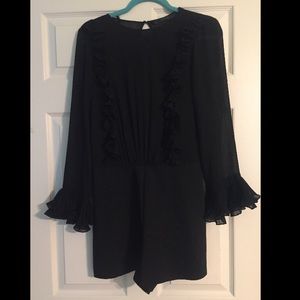 Black Zara romper